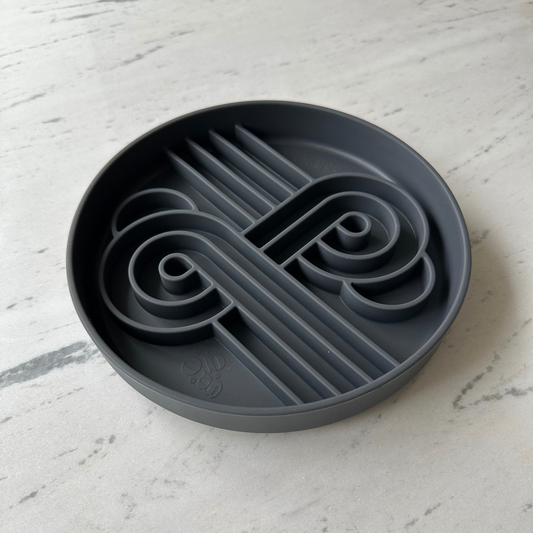 Zoomies Slow Feeder Bowl - Blackberry