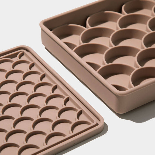 3-in-1 Fish Scale Slow Feeder Bowl - Fig