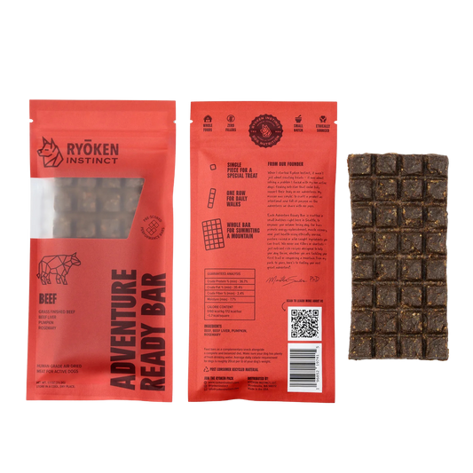 Beef Energy & Recovery Bar - Active Dogs