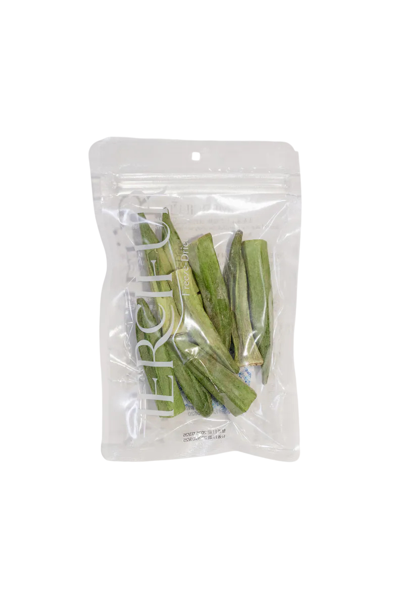 Freeze-Dried Okra
