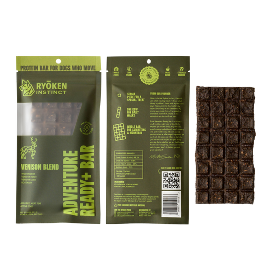 Venison Energy & Recovery Bar - Active Dogs
