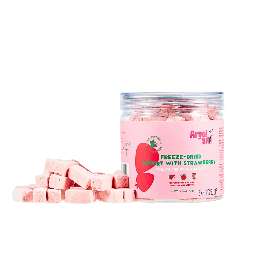 Freeze-Dried Strawberry Yogurt