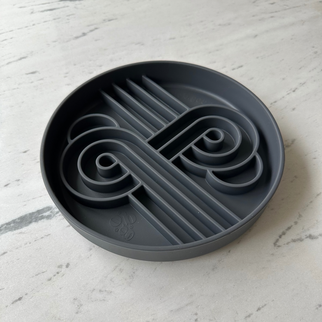 Zoomies Slow Feeder Bowl - Blackberry