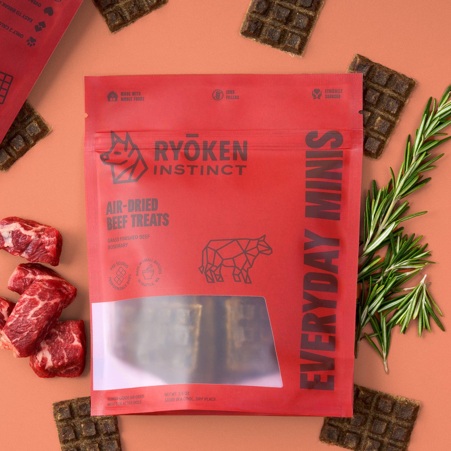 Beef Mini Training Treats - Low Calorie