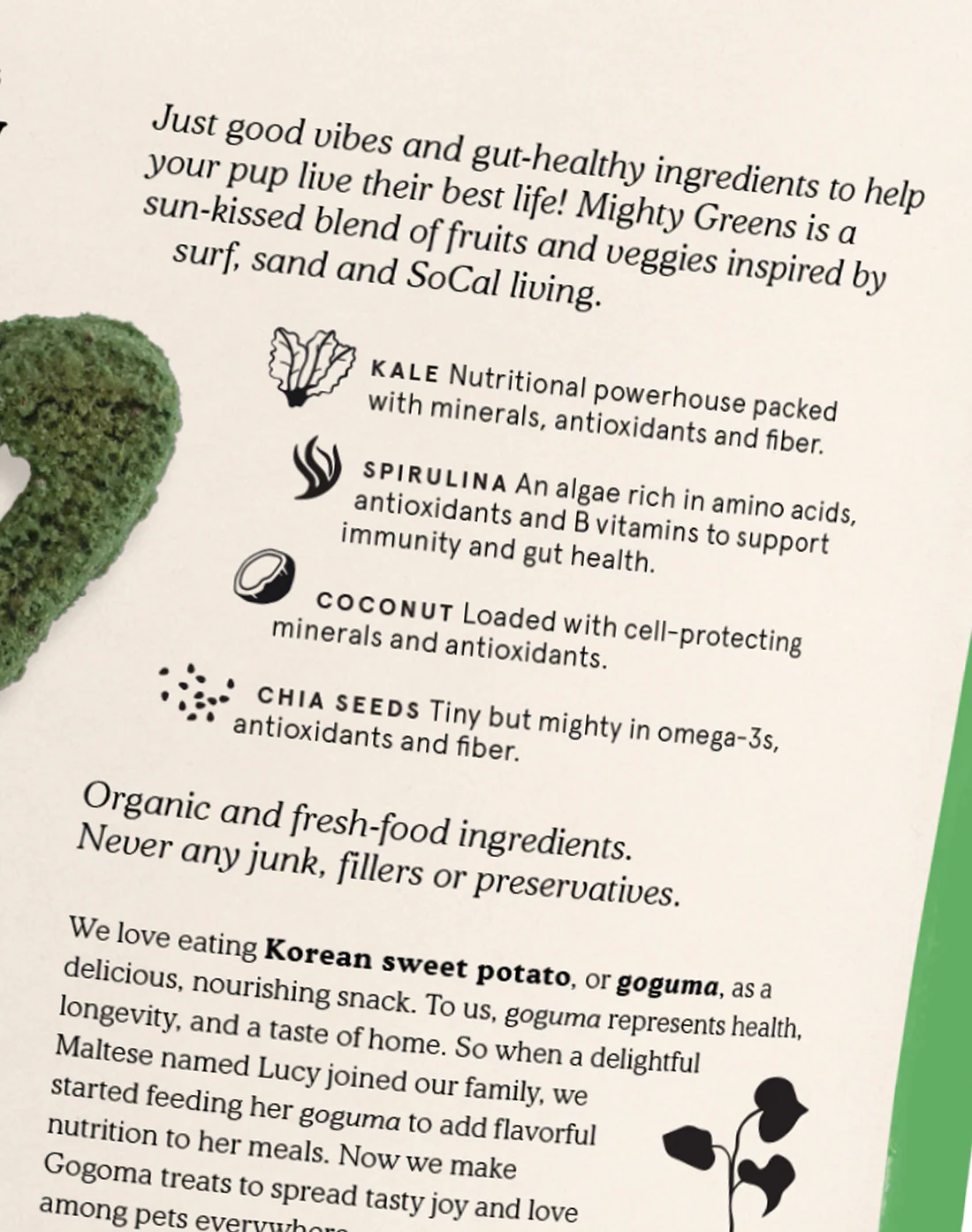 Mighty Greens: Spirulina + Coconut Treat for Immunity