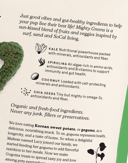 Mighty Greens: Spirulina + Coconut Treat for Immunity