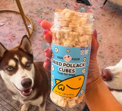Freeze-Dried Pollack Cubes