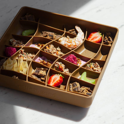 Wavies Slow Feeder Bowl - Carob