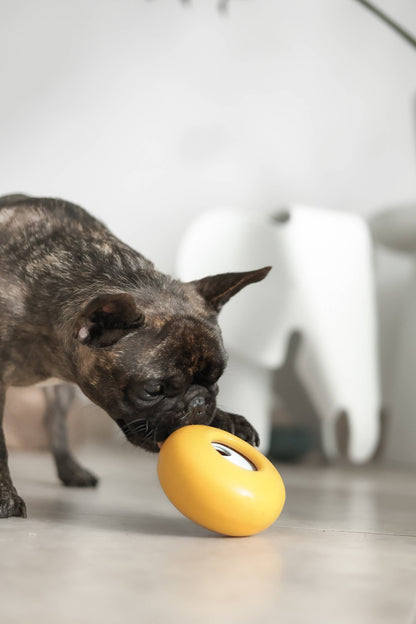 Pebble Puzzle Toy: Slow Feeder + Treat Dispenser