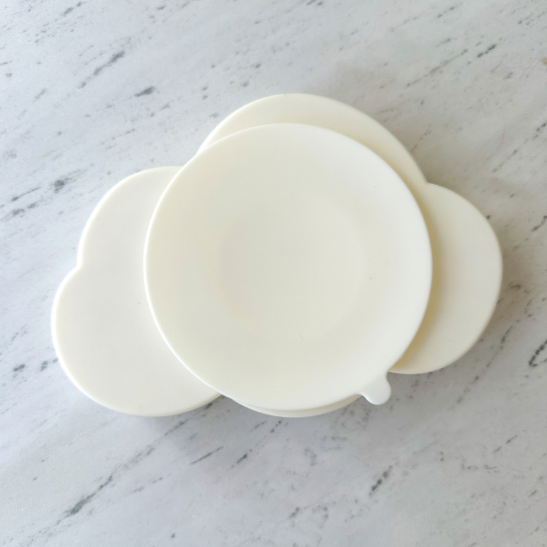 Cloud Slow Feeder Bowl - Coconut