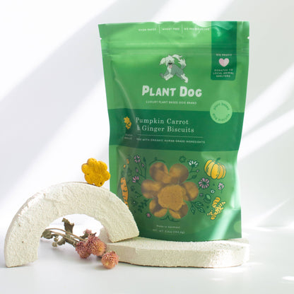 Pumpkin and Carrot Ginger Biscuit - Anti-Inflammatory