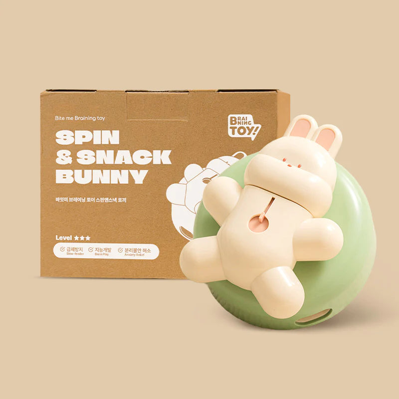 Braining Spin + Snack Rabbit Slow Feeder