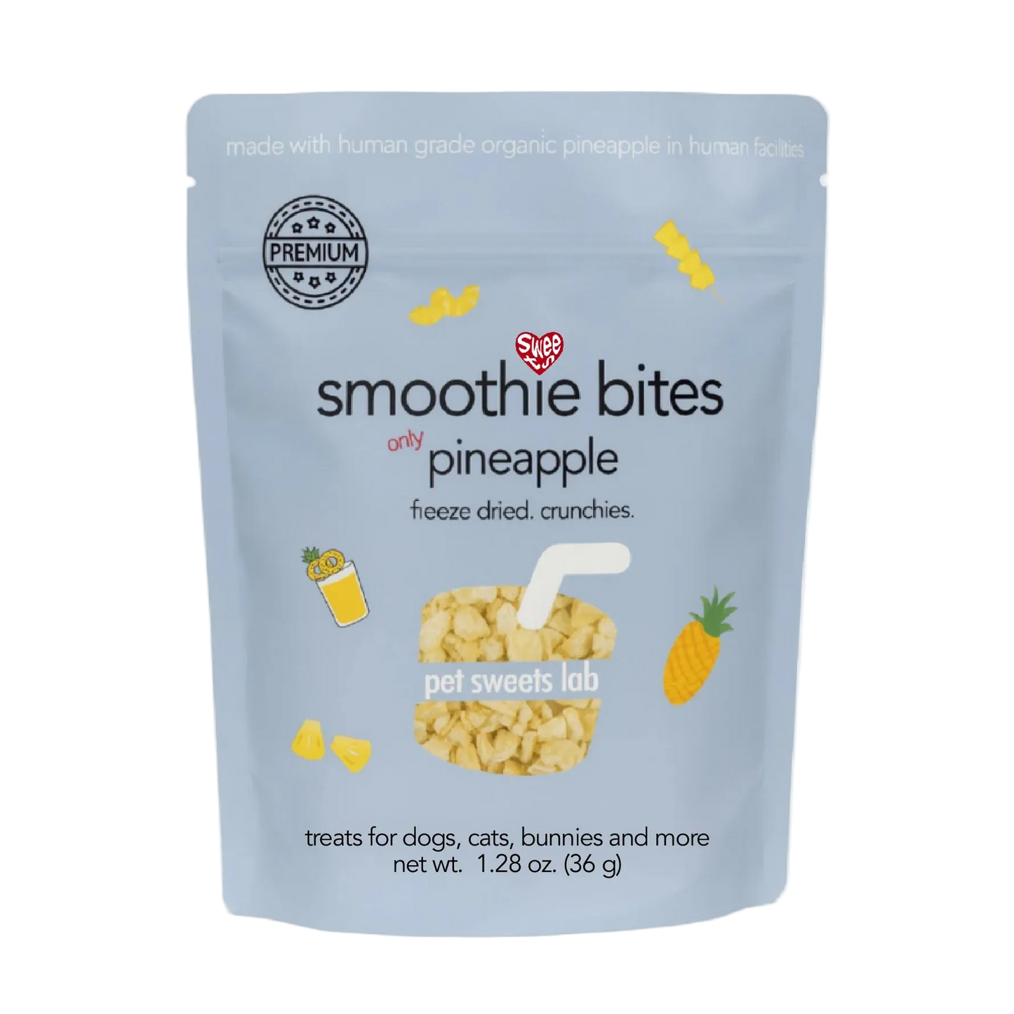 Freeze-Dried Tiny Pineapple Bites