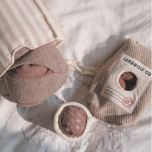 Coffee Beans: Interactive Nosework Toy