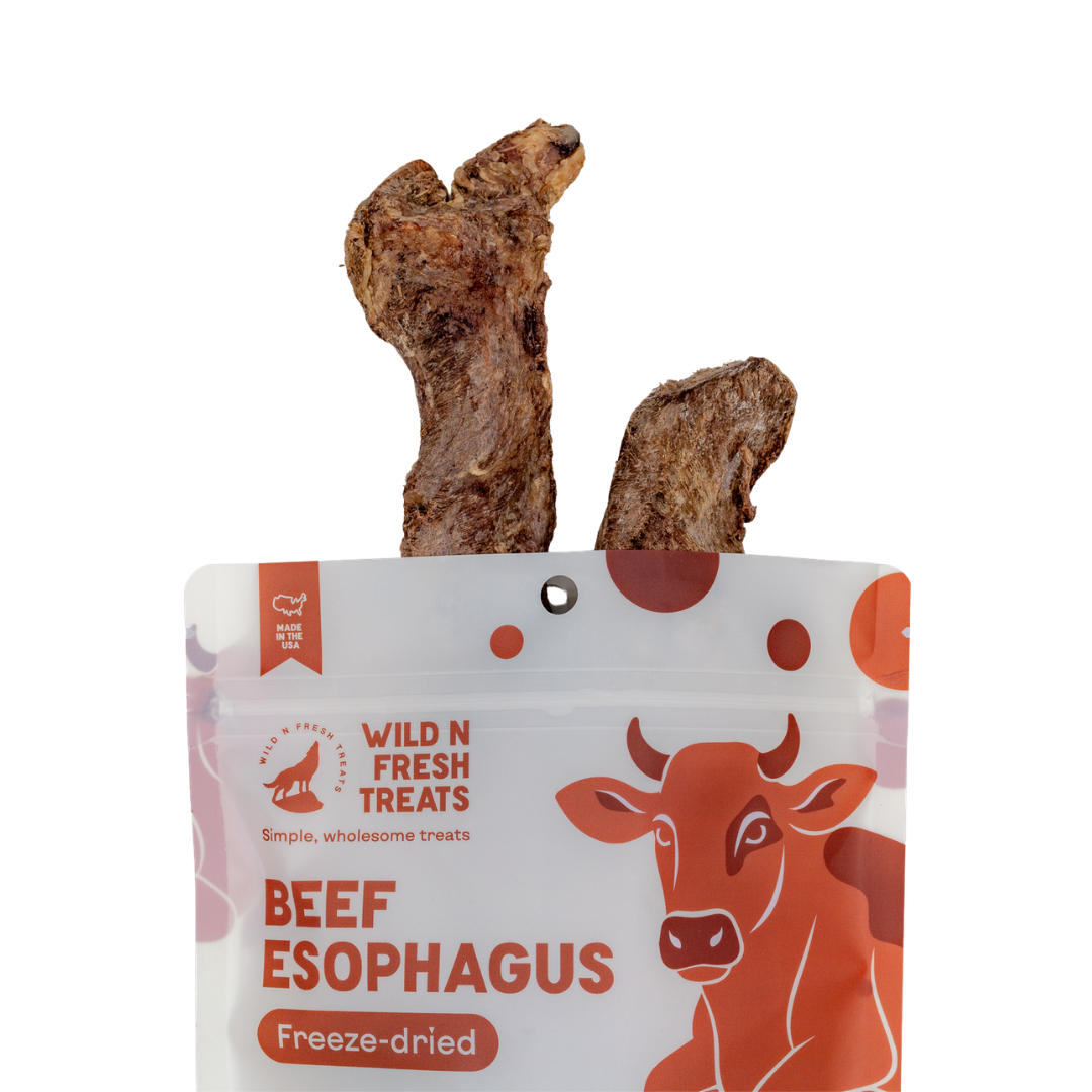 Freeze-Dried Beef Esophagus Chew
