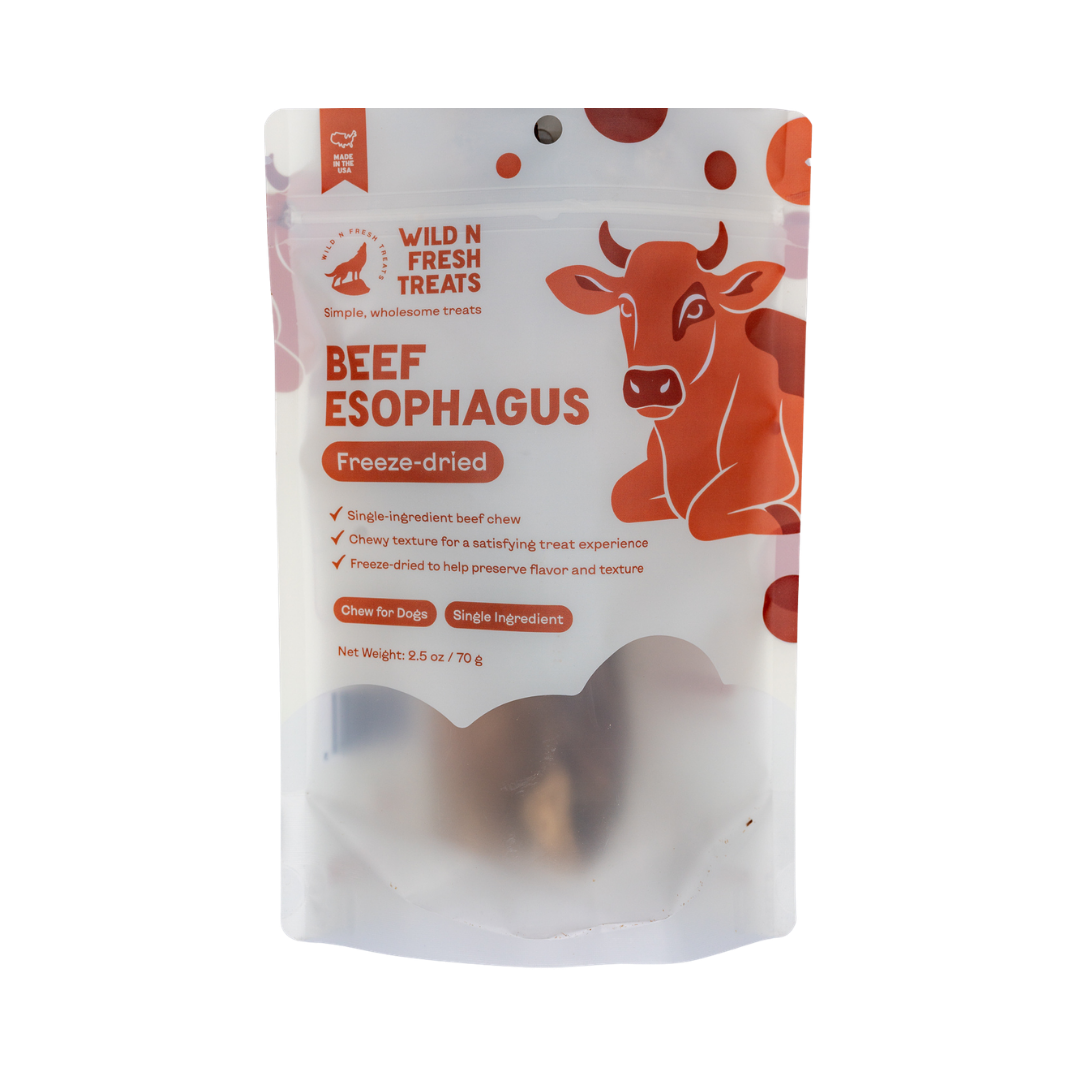 Freeze-Dried Beef Esophagus Chew