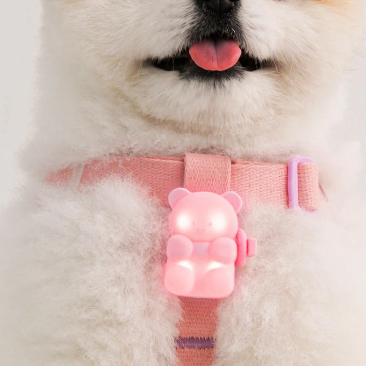 Jelly Bear LED Rechargeable Blinker