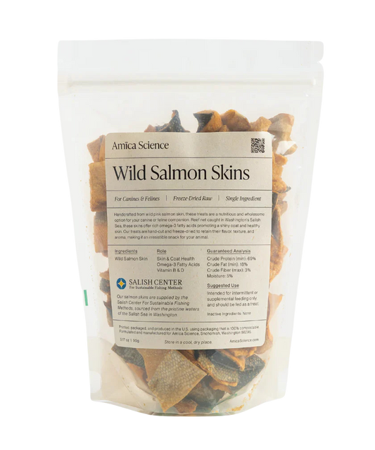 Freeze-Dried Wild Salmon Skins