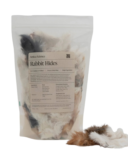 Freeze-Dried Rabbit Hides