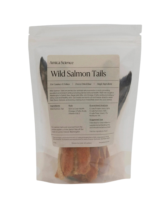 Freeze-Dried Wild Salmon Tails