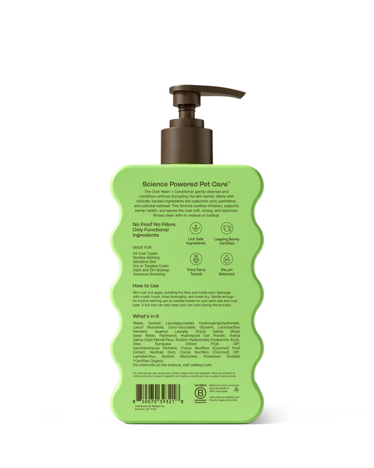 Coat Wash + Conditioner