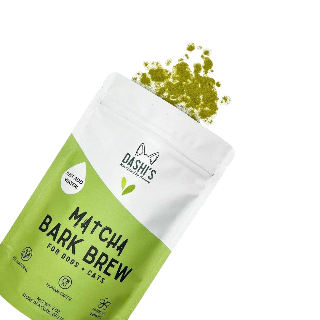 Matcha Bark Brew – One Woof