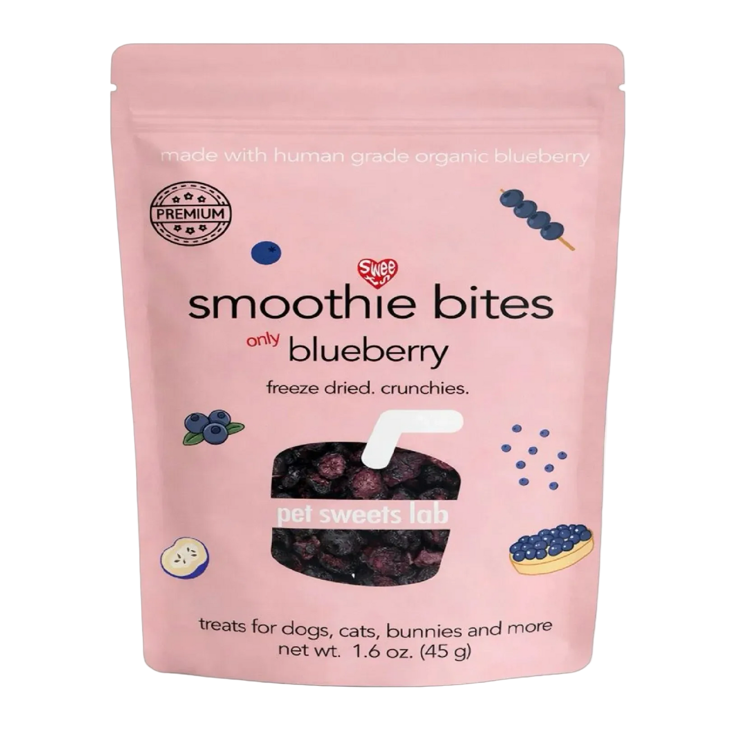 Freeze-Dried Tiny Blueberry Bites