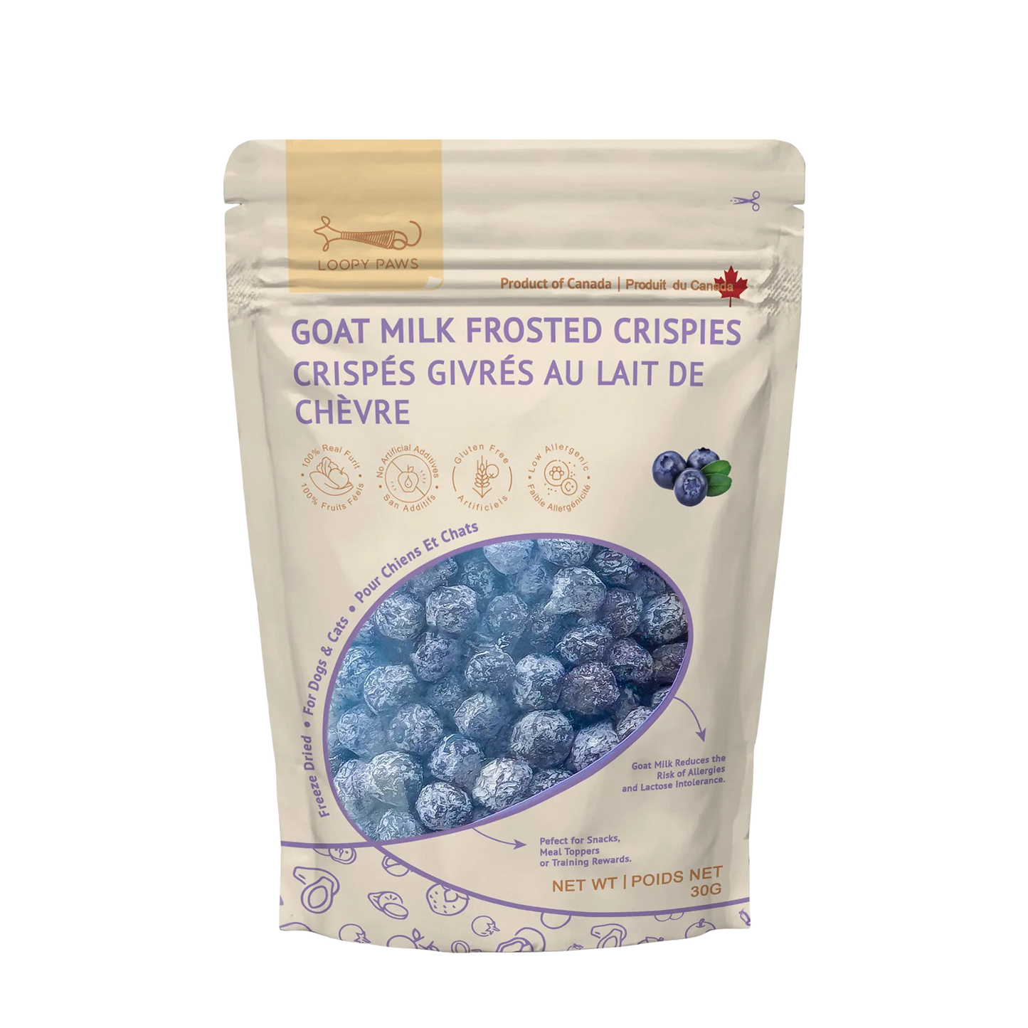 Goat Milk Frosted Blueberry