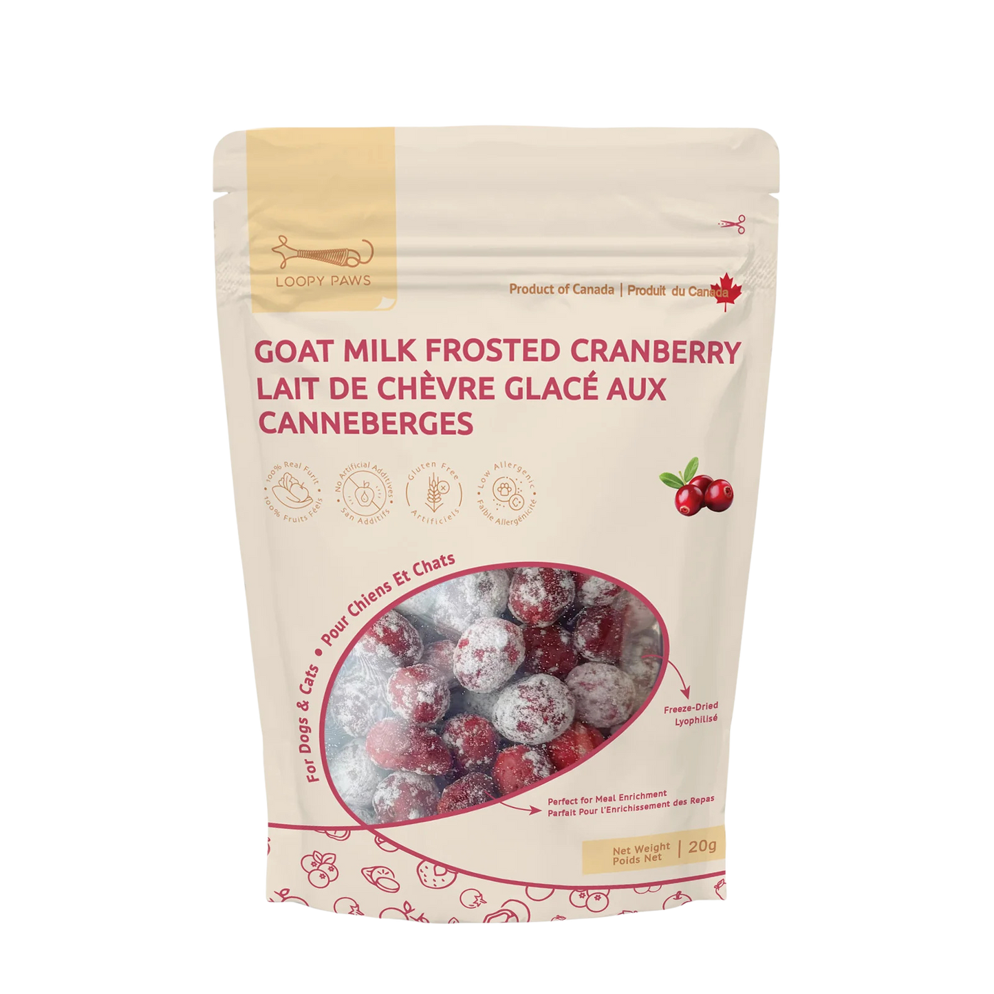 Goat Milk Frosted Cranberry
