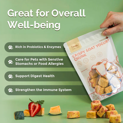 Crispy Goat Yogurt - Pumpkin + Strawberry