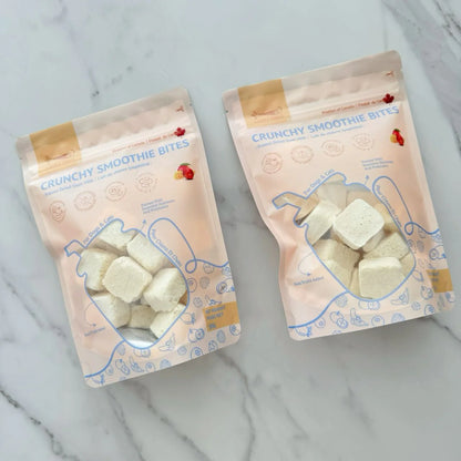 Crunchy Smoothie Bites - Mango + Apple