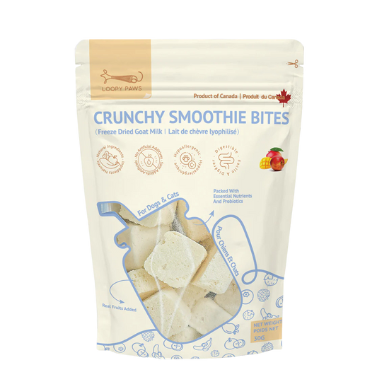 Crunchy Smoothie Bites - Mango + Apple