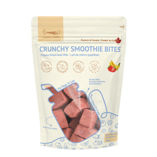 Crunchy Smoothie Bites - Strawberry + Banana
