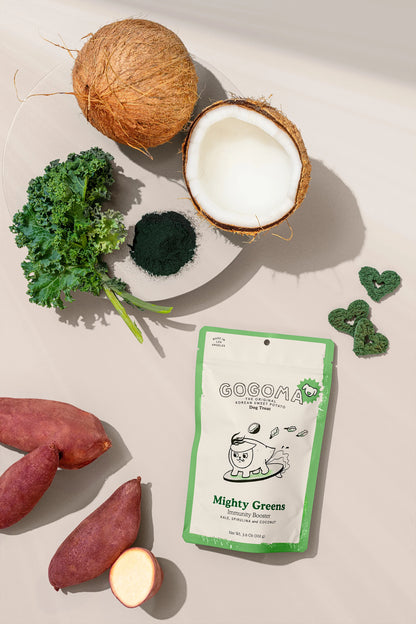 Mighty Greens: Spirulina + Coconut Treat for Immunity