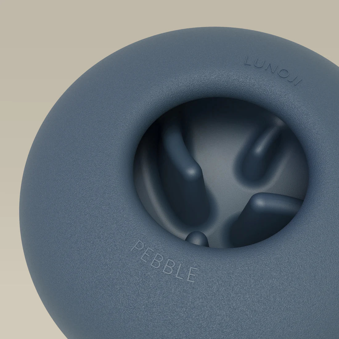 Pebble Puzzle Toy: Slow Feeder + Treat Dispenser