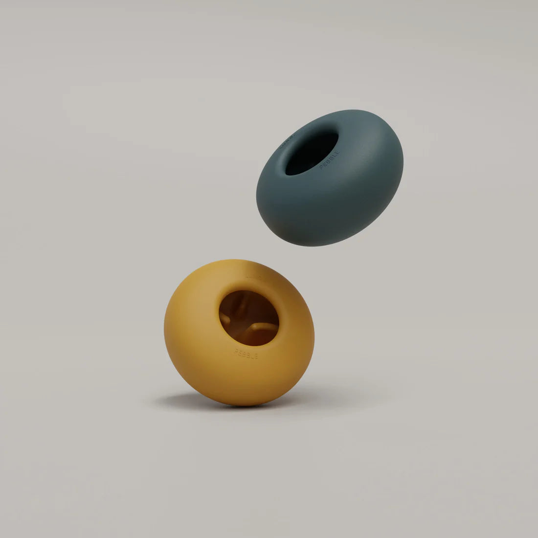 Pebble Puzzle Toy: Slow Feeder + Treat Dispenser