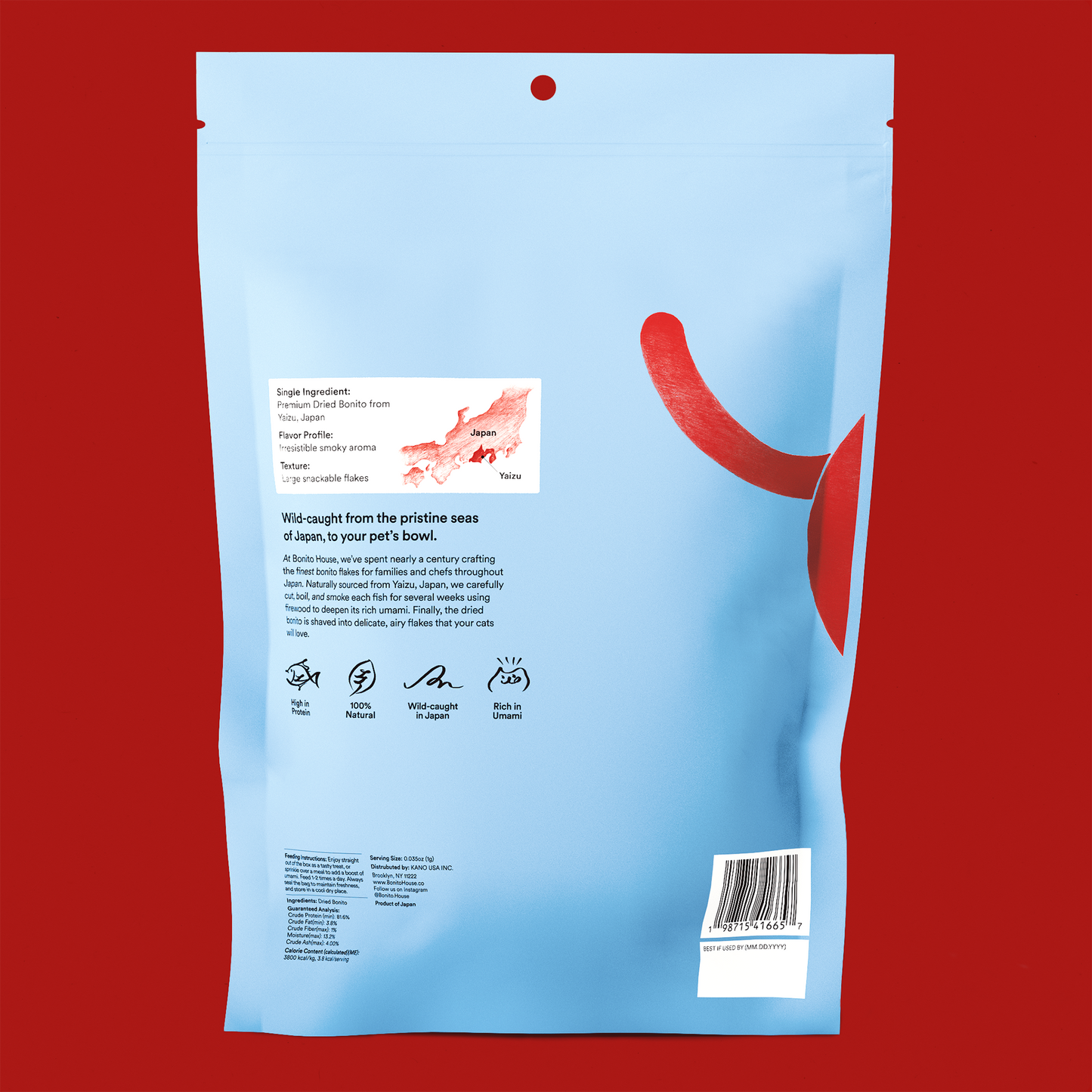 Bonito Flakes - Single-Ingredient (Wild-Caught)