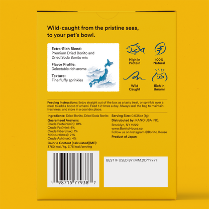 Bonito Flakes - Extra-Rich Blend (Wild-Caught)