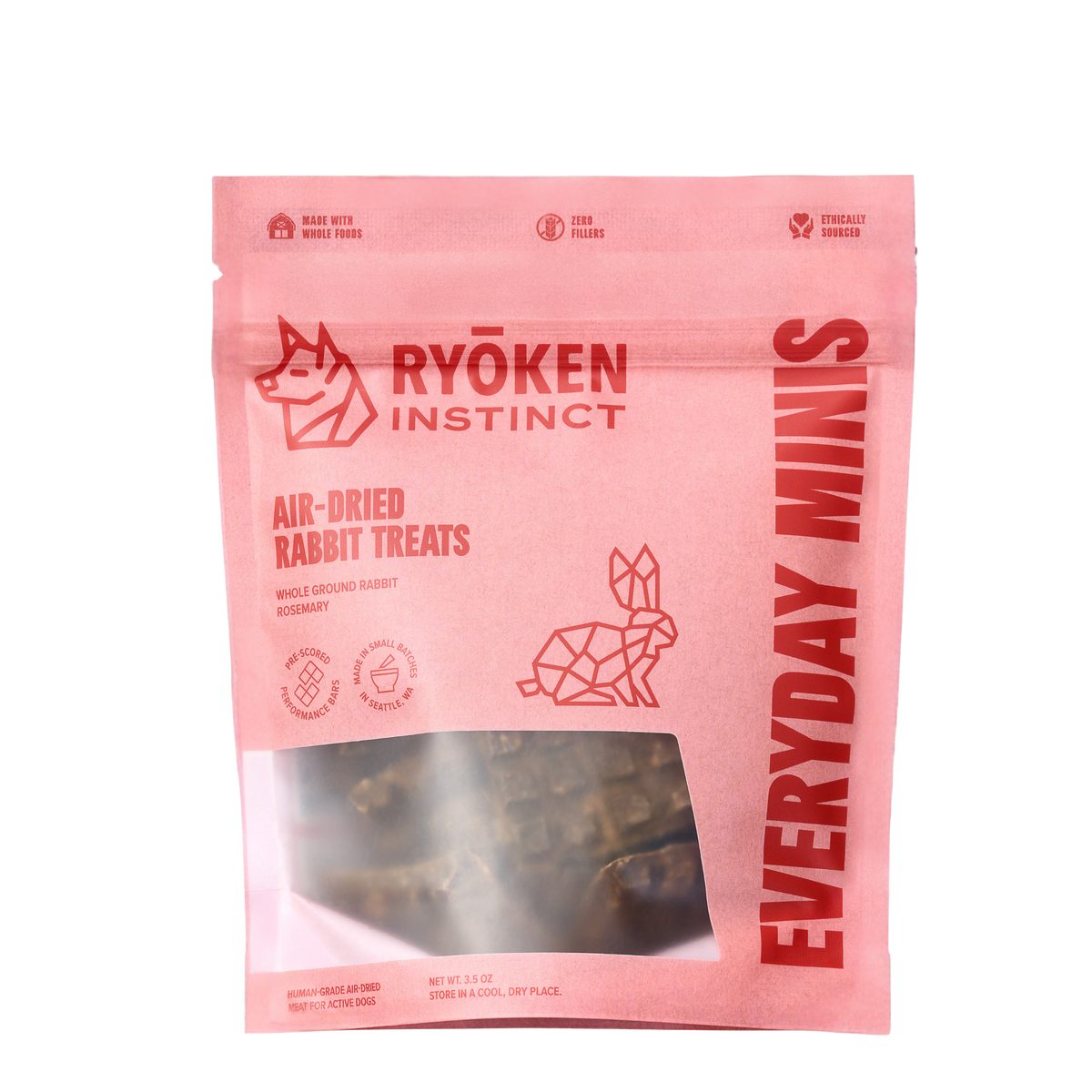 Rabbit Mini Training Treats - Low-Calorie – One Woof