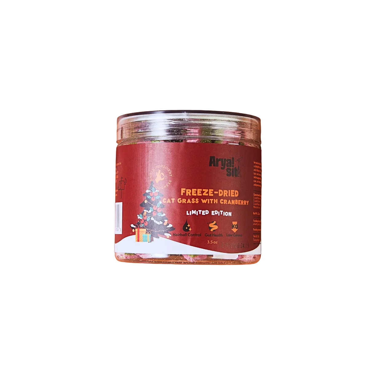 Freeze-Dried Cat Grass with Cranberry