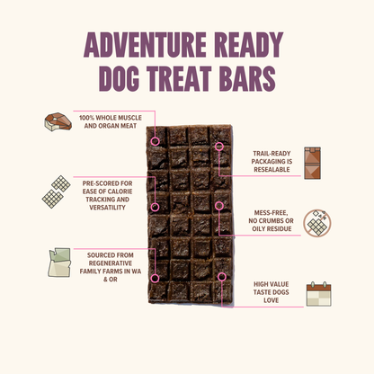 Bison Energy & Recovery Bar - Active Dogs
