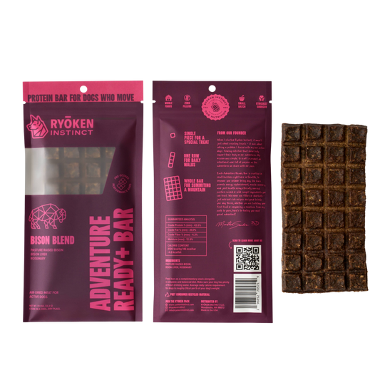 Bison Energy & Recovery Bar - Active Dogs