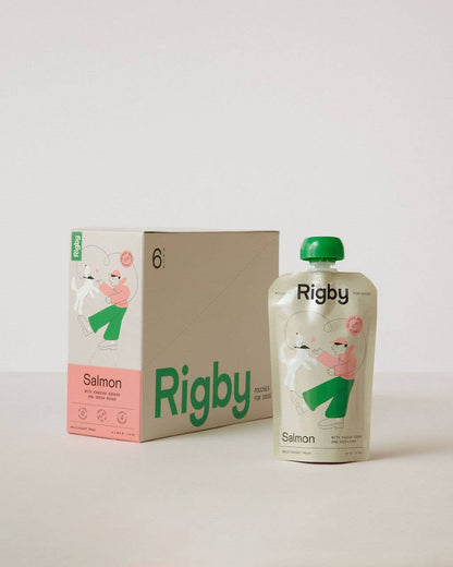 Organic Salmon (WIld-Caught) Squeeze Pouch