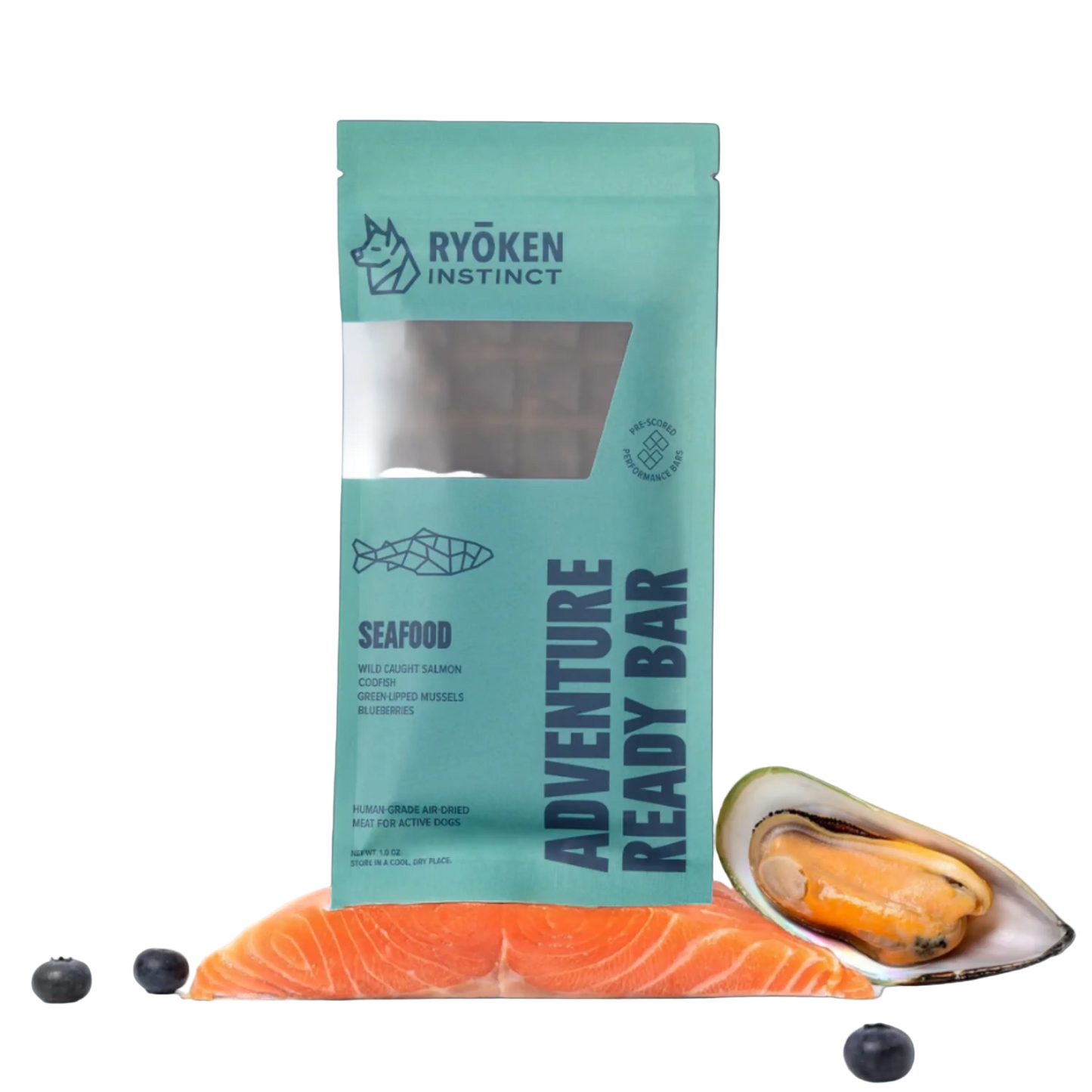 Seafood Energy & Recovery Bar - Active Dogs