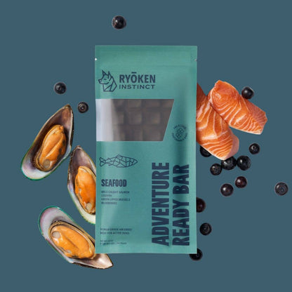 Seafood Energy & Recovery Bar - Active Dogs