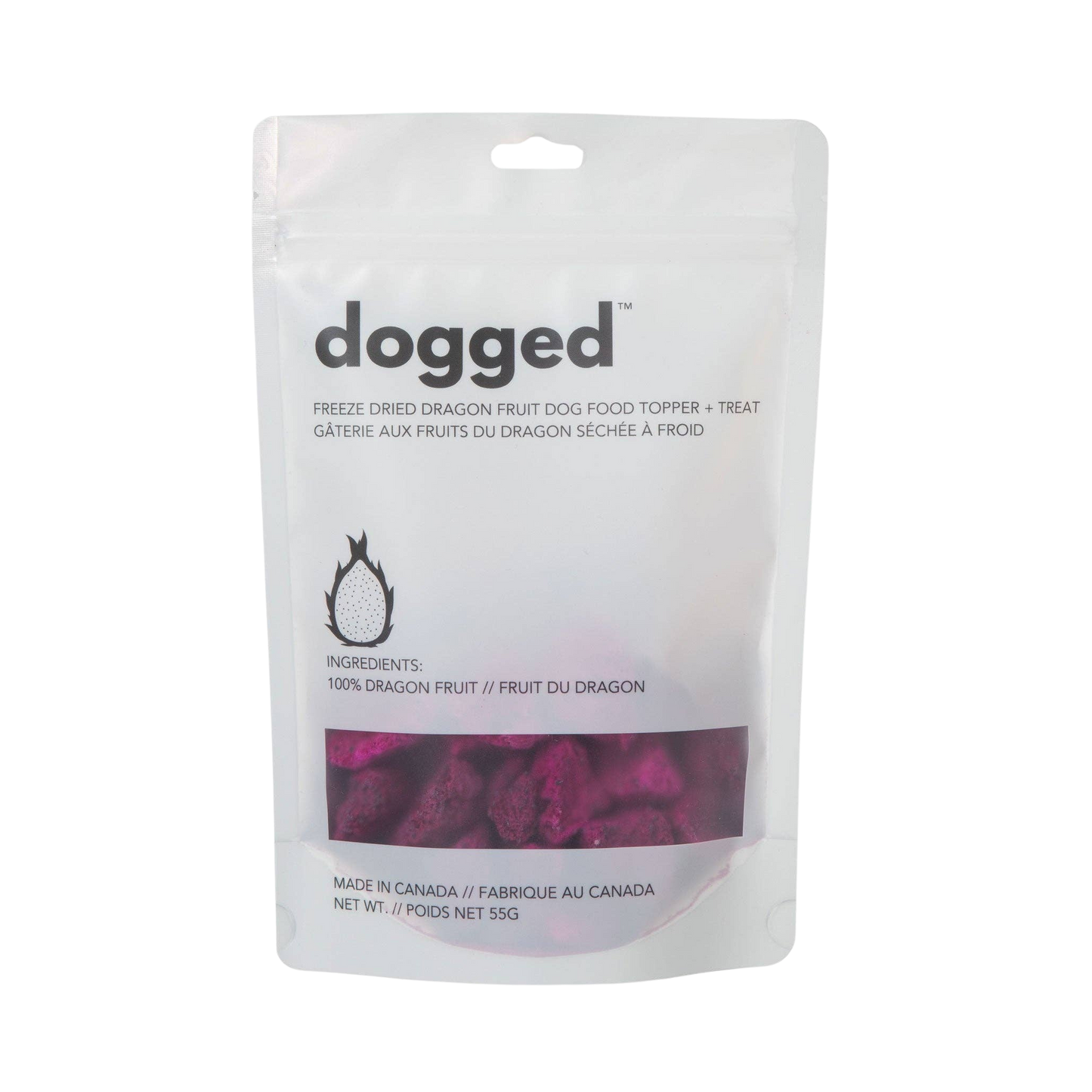 Freeze-Dried Dragon Fruit Topper