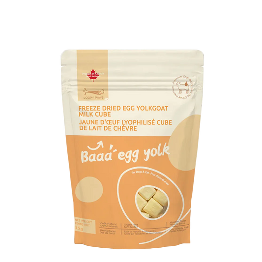 Freeze-Dried Egg Yolk Goat Milk Cube