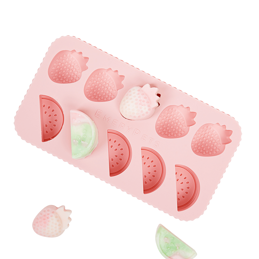 Watermelon + Strawberry Treat Mold