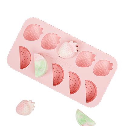 Watermelon + Strawberry Treat Mold