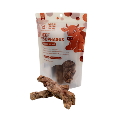 Freeze-Dried Beef Esophagus Chew
